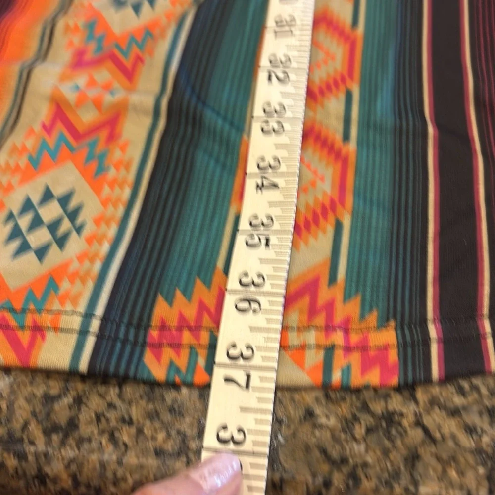 Colorful Geometric Pattern Dress - Picture 9 of 9